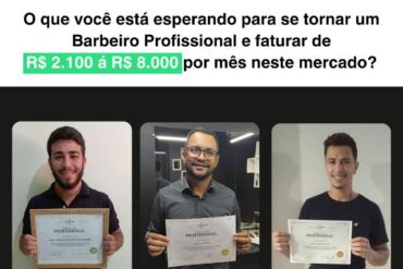 CURSO PARA BARBEIRO PROFISSIONAL